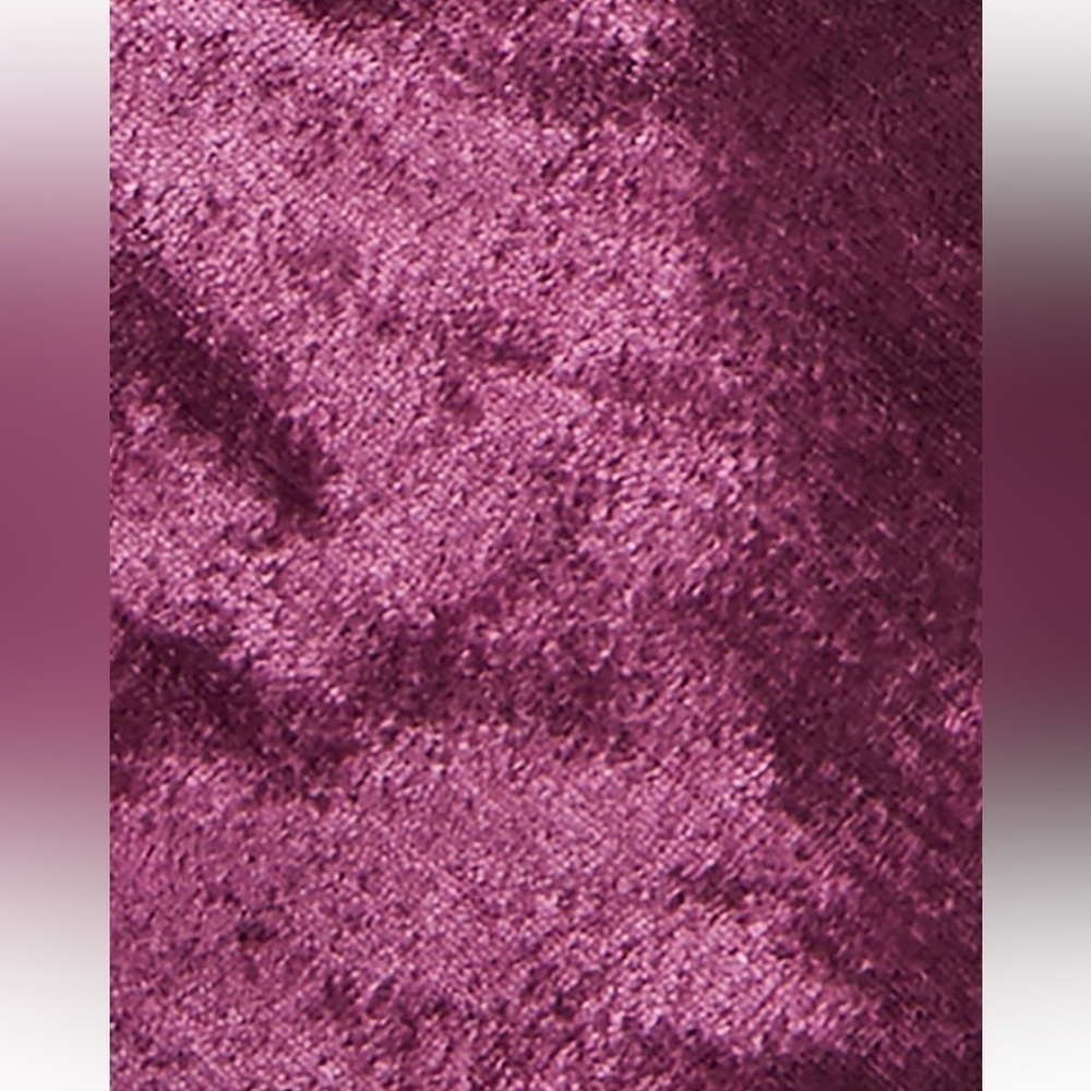 Free People Large All Night Velvet Tunic Cami Purple NWT New - Picture 6 of 7